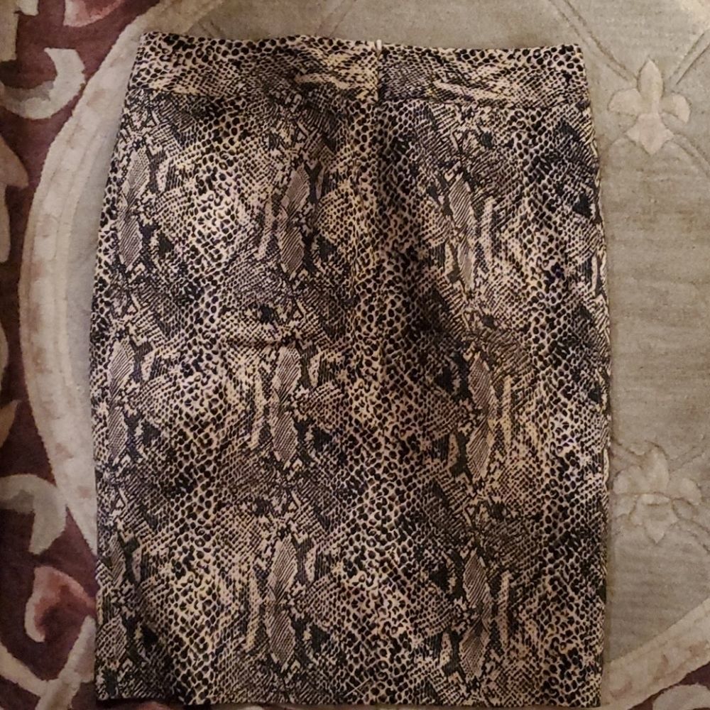 Python Print Michael Kors Skirt Nwot - image 2